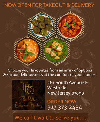 Menu photo 2 The Butter Chicken Factory Westfield, NJ