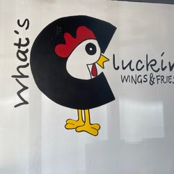 What's Cluckin - Logo