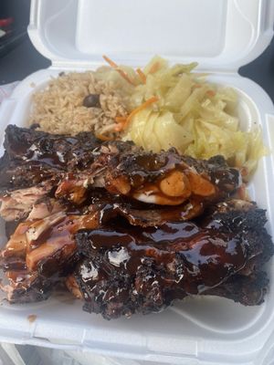 Falla The Smoke Jamaican Food by null
