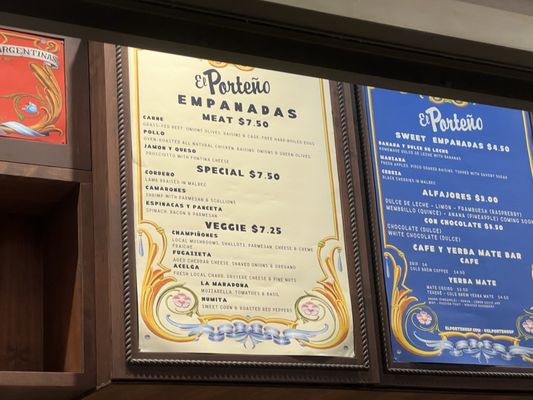 Menu photo 1 El Porteño Empanadas San Francisco, CA Menu photo 1 El Porteño Empanadas San Francisco, CA