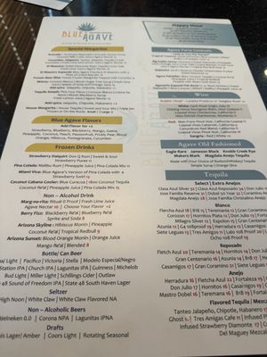 Menu photo 3 Blue Agave Mexican Cantina Phoenix, AZ
