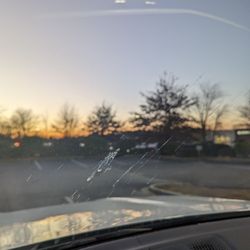 Take 5 Car Wash - Dirty windshield after Take 5 wash Lexington, SC.  Not recommended