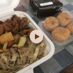 Sesame donuts, lunch special. Sesame donuts, lunch special.