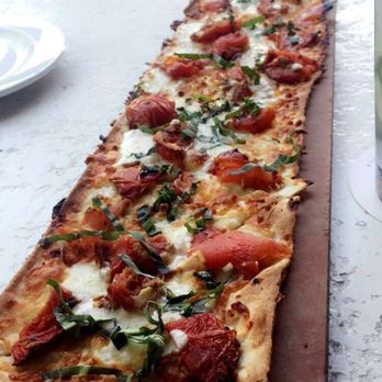Seasons 52 - Roasted Roma tomato flatbread - Wine Bars Near Me - Cherry Hill, New Jersey