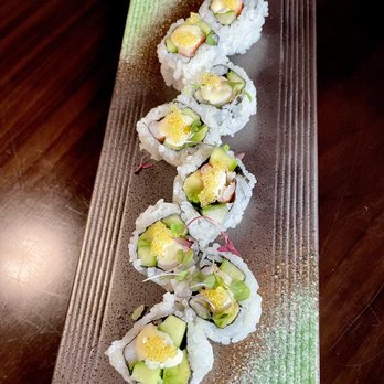 Norikase - Golden California Roll - $16 - Sushi Bars Near Me - Jacksonville, Florida Norikase - Golden California Roll - $16 - Sushi Bars Near Me - Jacksonville, Florida