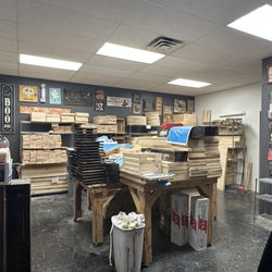 Board & Brush - Wood Supply area