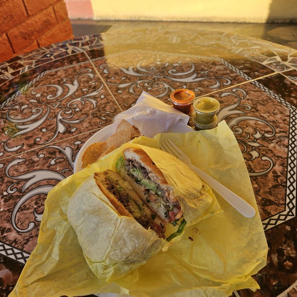 Peter's El Loco - Carne Asada on a French roll - Mexican Near Me - West Covina, California