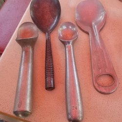 Vintage in the Zoo - Vintage ice cream scoopers at the Red Trike truck.