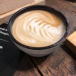 Jose Mollura Espresso Bar - Atelier - Double cortado with homemade banana bread