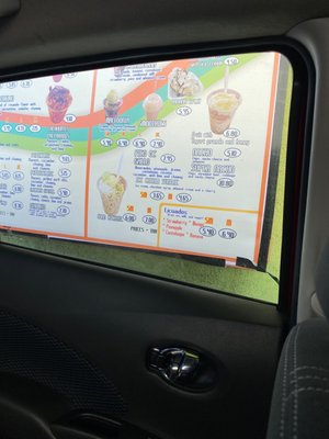 Menu photo 4 Raspados El Paraiso Tucson, AZ