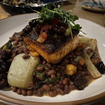 Gather - Miso salmon - New American Near Me - Omaha, Nebraska