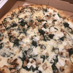 Papa Mark's Pizza & Grill - White Chicken, Spinach, & Ricotta Pizza