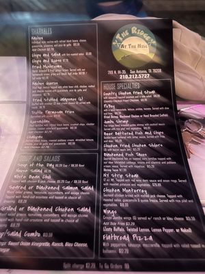 Menu photo 4 The Ridge at the Hill San Antonio, TX Menu photo 4 The Ridge at the Hill San Antonio, TX
