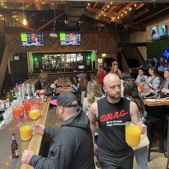 The River Kitchen and Bar - Bottomless mimosas and sangrias - New American Near Me - Chicago, Illinois The River Kitchen and Bar - Bottomless mimosas and sangrias - New American Near Me - Chicago, Illinois