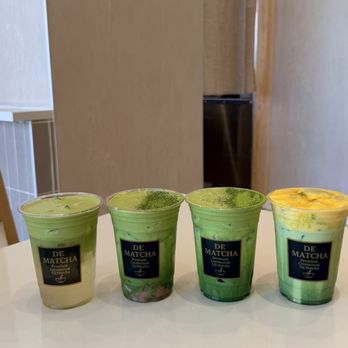 De Matcha - Peach matcha duo and triple matcha! - Coffee & Tea Near Me - Buena Park, California De Matcha - Peach matcha duo and triple matcha! - Coffee & Tea Near Me - Buena Park, California