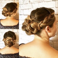 Lotus Salon - Cat did this updo for a gala I went to