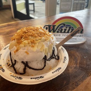 Wailua Shave Ice - Almond Joy - Shaved Ice Near Me - Kapaa, Hawaii Wailua Shave Ice - Almond Joy - Shaved Ice Near Me - Kapaa, Hawaii
