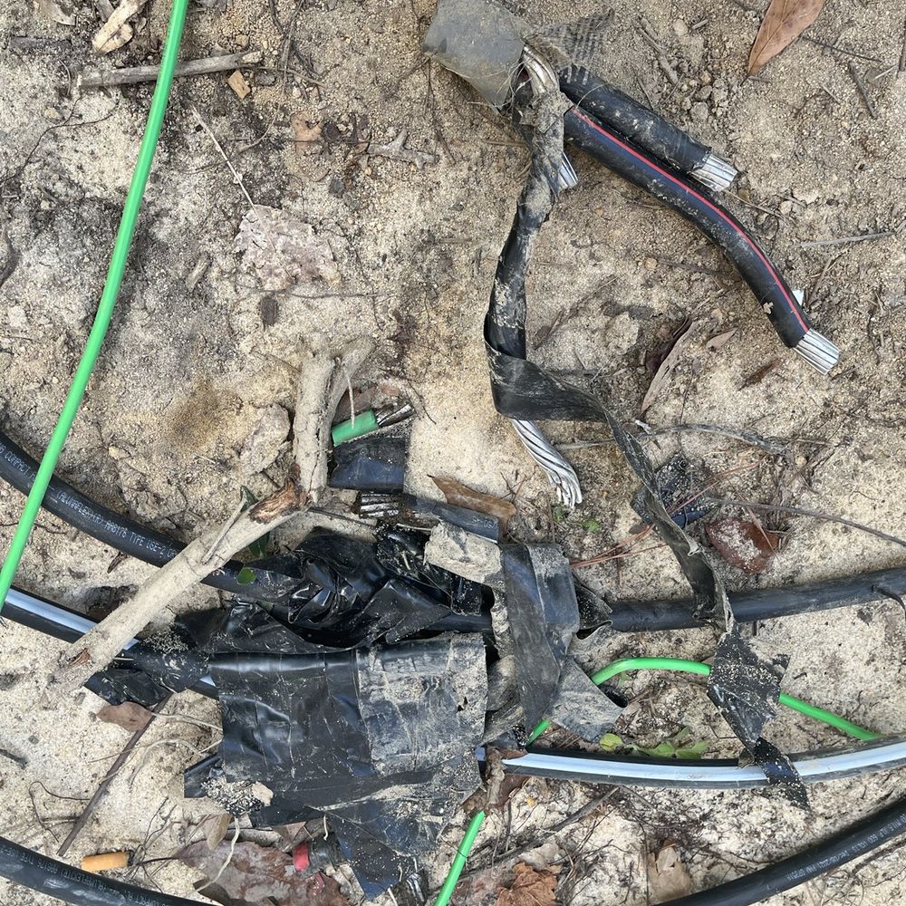 Shull Expert Services - All the electrical tape we removed where Chris tried to hide all the things he damaged - Electricians Near Me Shull Expert Services - All the electrical tape we removed where Chris tried to hide all the things he damaged - Electricians Near Me