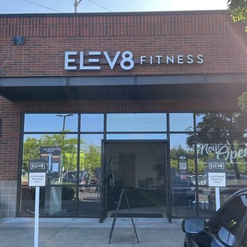 ELEV8 Fitness - Outside entrance with reserved parking - Gyms Near Me - Hillsboro, Oregon ELEV8 Fitness - Outside entrance with reserved parking - Gyms Near Me - Hillsboro, Oregon