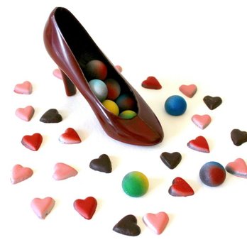 Sappho Chocolates - Get this chocolate shoe with truffles for that special someone. - Chocolatiers & Shops Near Me - South Daytona, Florida Sappho Chocolates - Get this chocolate shoe with truffles for that special someone. - Chocolatiers & Shops Near Me - South Daytona, Florida