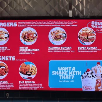 Ruby's Shake Shop - Updated menu - Burgers Near Me - Henderson, Nevada Ruby's Shake Shop - Updated menu - Burgers Near Me - Henderson, Nevada