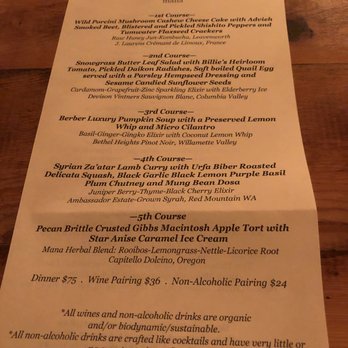 Mana Restaurant - Sunday Supper menu (Oct 11, 2020) - New American Near Me - Leavenworth, Washington Mana Restaurant - Sunday Supper menu (Oct 11, 2020) - New American Near Me - Leavenworth, Washington