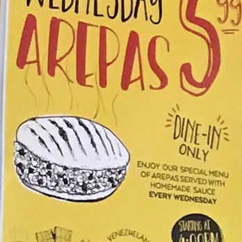 Bienmesabe - Wednesday special - Venezuelan Near Me - Chicago, Illinois