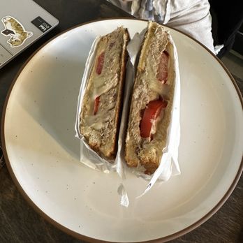 Dento Piano Cafe and Bar - Tuna Melt Panini - Cafes Near Me - San Francisco, California
