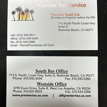 Premier Tax Service - Give them a call - Tax Services Near Me - Redondo Beach, California Premier Tax Service - Give them a call - Tax Services Near Me - Redondo Beach, California