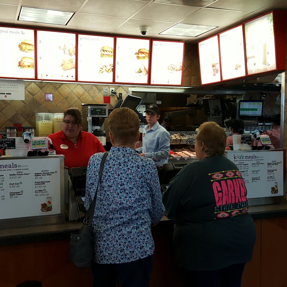 Chick-fil-A - Decisions decisions everything looks too good October 2016 - Fast Food Near Me - Abilene, Texas