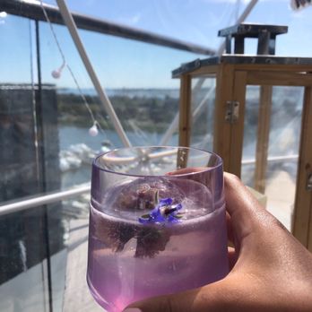 La Vie - Empress drink- cute but light on the alcohol - Cocktail Bars Near Me - Washington, DC, District of Columbia