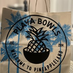 Playa Bowls - Take away bag