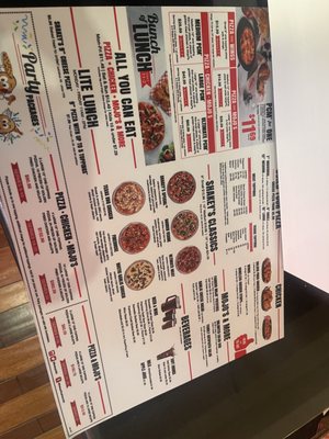 Menu photo 2 Shakey's Pizza Parlor Chino, CA