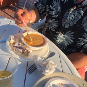 Gramma Dot's - Plastic stiro soup. Ugh - Seafood Near Me - Sanibel, Florida Gramma Dot's - Plastic stiro soup. Ugh - Seafood Near Me - Sanibel, Florida