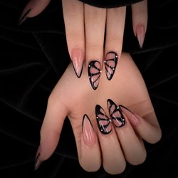 Pure Nails Spa - Delicate wings, bold details, and a little sparkle. A statement set made to stand out at Pure Nails Spa.