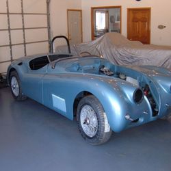 BMC British Automobile - Jaguar XK120 upgraded and changed to clients specifications.