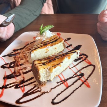 Antilogy - Crème brûlée cheese cake - New American Near Me - Greenwood, Indiana Antilogy - Crème brûlée cheese cake - New American Near Me - Greenwood, Indiana