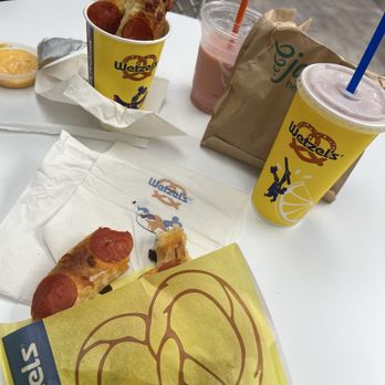 Wetzel's Pretzels - Pizza pretzel Pizza pretzel bites - Pretzels Near Me - Salinas, California Wetzel's Pretzels - Pizza pretzel Pizza pretzel bites - Pretzels Near Me - Salinas, California