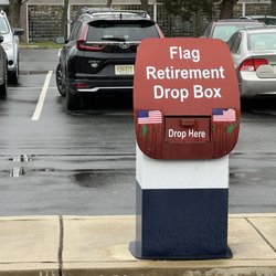 Mount Laurel Library - Bring your old US Flags