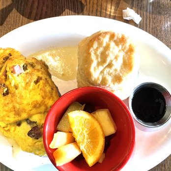 Ruby Slipper Baton Rouge - 3 Little Pigs Omeletwith Fresh Fruit Cup - Cafes Near Me - Baton Rouge, Louisiana Ruby Slipper Baton Rouge - 3 Little Pigs Omeletwith Fresh Fruit Cup - Cafes Near Me - Baton Rouge, Louisiana