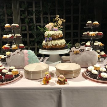 Nothing Bundt Cakes - Tiered Bundt cake, assorted Bundtinis, and macarons from Colette Macaron for our wedding reception. (Photo by: JL Events). - Bakeries Near Me - Sunnyvale, California