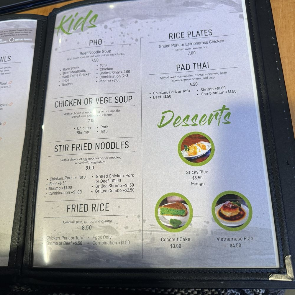 Basil Leaf Vietnamese Restaurant - Pho menu - Vietnamese Near Me - Albuquerque, New Mexico