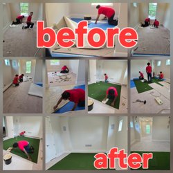 AAA Carpet Repair & Installation Service & Sales - Carpet installation job and golf truf installation job ph 832 435 0305