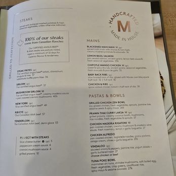 Moxies Calgary Downtown Restaurant - Main dish menu - Canadian (New) Near Me - Calgary, Alberta Moxies Calgary Downtown Restaurant - Main dish menu - Canadian (New) Near Me - Calgary, Alberta