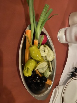 Photo of Hitching Post - Casmalia, CA, US. Fresh Veggie Tray