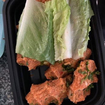 Dolma Mediterranean Cuisine - Red Lentil Patties (V) and romaine - Mediterranean Near Me - Brookline, Massachusetts Dolma Mediterranean Cuisine - Red Lentil Patties (V) and romaine - Mediterranean Near Me - Brookline, Massachusetts