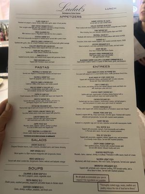Menu photo 2 Ludal Italian Restaurant North Haven, CT Menu photo 2 Ludal Italian Restaurant North Haven, CT