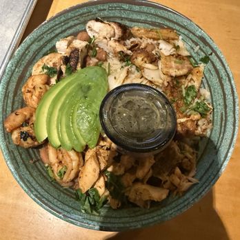 California Fish Grill - Everything protein bowl added avocado - Seafood Near Me - Culver City, California