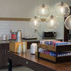 Hampton Inn & Suites Craig - This is where the cereal and oatmeal bar