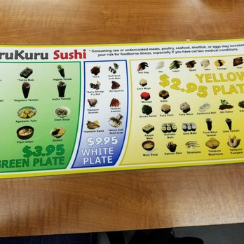 KuruKuru Sushi - Menu - Sushi Bars Near Me - Honolulu, Hawaii KuruKuru Sushi - Menu - Sushi Bars Near Me - Honolulu, Hawaii